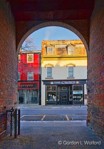 Pedestrian Archway_06173-4.jpg - Photographed at Perth, Ontario, Canada.